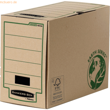 Bankers Box Archivschachtel 200mm Bankers Box Earth Series 197x330x250 von Bankers Box