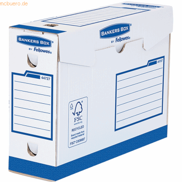 Bankers Box Archivschachteln Heavy Duty A4+ 100mm VE=20 Stück blau Bankers Box Archivschachteln Heavy Duty A4+ 100mm VE=20 Stück blau von Bankers Box