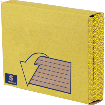 Bankers Box Versandhülle Heavy Duty S Missive 330x60x210mm gelb VE=10 von Bankers Box