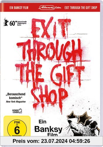 Banksy - Exit Through the Gift Shop (inkl. Wendecover und deutscher Fassung) von Banksy