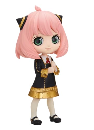 Banpresto, Q Posket Figur Anya Forger III (Ver.B) SpyxFamily 13 cm, Mehrfarbig BP88246 von Banpresto