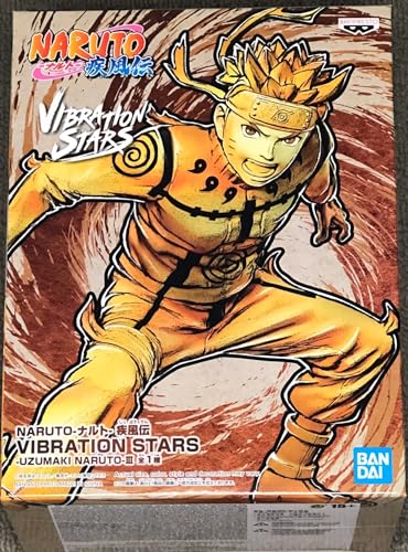 Banpresto Vibration Stars: Naruto Shippuden - Uzumaki Naruto Ⅲ Statue (15cm) (18597) von Banpresto