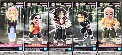 Figura World Sammelfigur Vol.11 Demon Slayer Kimetsu no Yaiba, 7 cm Surtido von Banpresto