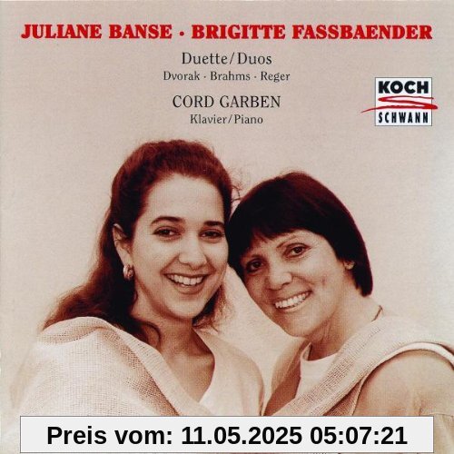 Duette von Brahms, Dvorak und Reger Duette von Brahms, Dvorak und Reger von Banse