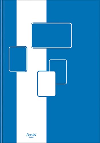 BANTEX Budget Kladde/ Notizbuch A5, kariert, 96 Blatt, 60 g/m2, 1 Stück von Bantex