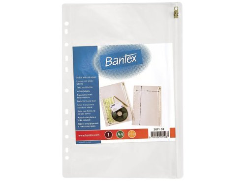 Bantex Krimskrams-Prospekthüllen aus PVC, 0.14 mm, A4, 10 Stück, genarbt Bantex Krimskrams-Prospekthüllen aus PVC, 0.14 mm, A4, 10 Stück, genarbt von Bantex
