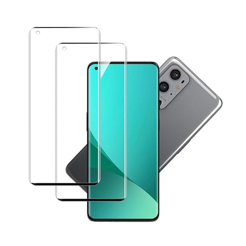 Banuyaw für OnePlus 9 Pro Schutzfolie OnePlus 9 Pro Panzerglas, für Sensitive Touch OnePlus 9 Pro Folie 9H Kratzfest Ultra HD OnePlus 9 Pro Displayschutz, 2 Stück von Banuyaw