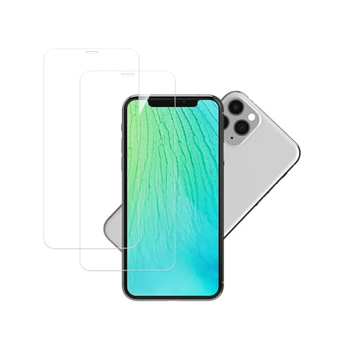 Banuyaw für Panzerglas iPhone 11 Pro Schutzfolie iPhone X Folie, für 2 Stück iPhone XS Displayschutz, 9H Härte Passt Perfekt für iPhone 11 Pro/X/XS Schutzglas von Banuyaw