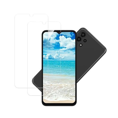 Banuyaw für Samsung Galaxy A13 Panzerglas Samsung A13 Schutzfolie, 2 Stück Ultra HD Folie Galaxy A13 Displayschutz, für 9H Härte Samsung A13 Schutzglas, [Blasenfreie][Kratzfest][Sensitive Touch] von Banuyaw