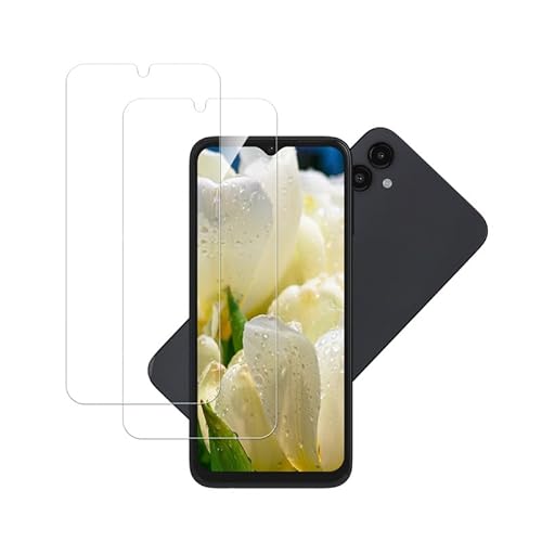 Banuyaw für Samsung Galaxy A14 5G Panzerglas Samsung A14 Schutzfolie, 2 Stück Ultra HD Folie Galaxy A14 Displayschutz, für 9H Härte Samsung A14 Schutzglas, [Blasenfreie][Kratzfest][Sensitive Touch] von Banuyaw