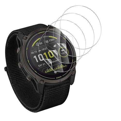 Banuyaw für Schutzfolie Garmin Enduro 3, für Panzerfolie Garmin Enduro 3 Folie Schutzglas, 4 Stück Soft TPU Anti-Kratzer Displayschutzfolie Sensible Berührung Panzerfolie Banuyaw für Schutzfolie Garmin Enduro 3, für Panzerfolie Garmin Enduro 3 Folie Schutzglas, 4 Stück Soft TPU Anti-Kratzer Displayschutzfolie Sensible Berührung Panzerfolie von Banuyaw