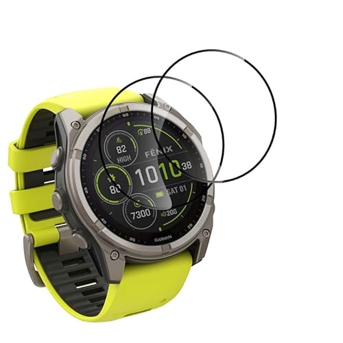 Banuyaw für Schutzfolie Garmin Fenix 8 51mm, für Panzerfolie Garmin Fenix 8 51mm Folie Schutzglas, 2 Stück Soft TPU Anti-Kratzer Displayschutzfolie Sensible Berührung Panzerfolie Banuyaw für Schutzfolie Garmin Fenix 8 51mm, für Panzerfolie Garmin Fenix 8 51mm Folie Schutzglas, 2 Stück Soft TPU Anti-Kratzer Displayschutzfolie Sensible Berührung Panzerfolie von Banuyaw