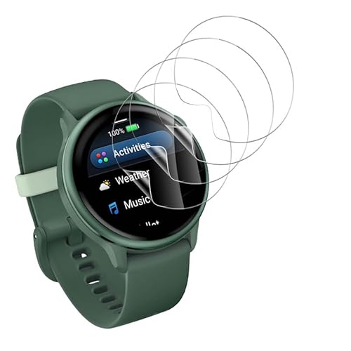 Banuyaw für Schutzfolie Garmin Vivoactive 6, für Panzerfolie Garmin Vivoactive 6 Folie Schutzglas, 4 Stück Soft TPU Anti-Kratzer Displayschutzfolie Sensible Berührung Panzerfolie Banuyaw für Schutzfolie Garmin Vivoactive 6, für Panzerfolie Garmin Vivoactive 6 Folie Schutzglas, 4 Stück Soft TPU Anti-Kratzer Displayschutzfolie Sensible Berührung Panzerfolie von Banuyaw