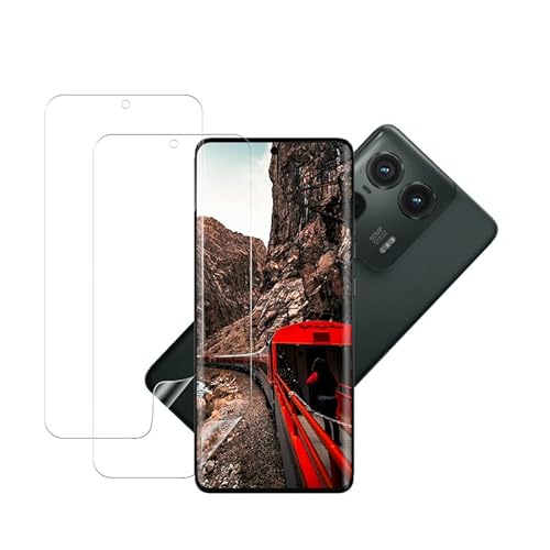 Banuyaw für Schutzfolie Motorola Edge 50 Ultra Folie Motorola Edge 50 Ultra 5G Panzerfolie, für Soft TPU Motorola Edge 50 Ultra Handyfolie HD Motorola Edge 50 Ultra Displayschutzfolie, 2 Stück von Banuyaw