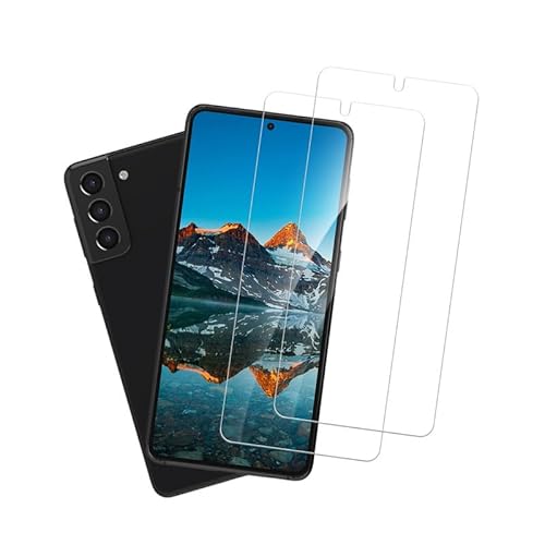 Banuyaw für Schutzfolie Samsung Galaxy S21 Plus Panzerglas, für Folie Samsung S21 Plus Panzer Schutz Glas, 9H Härte Galaxy S21 Plus Displayschutzfolie, [2 Stück] Blasenfreie S21 Plus Schutzglas von Banuyaw