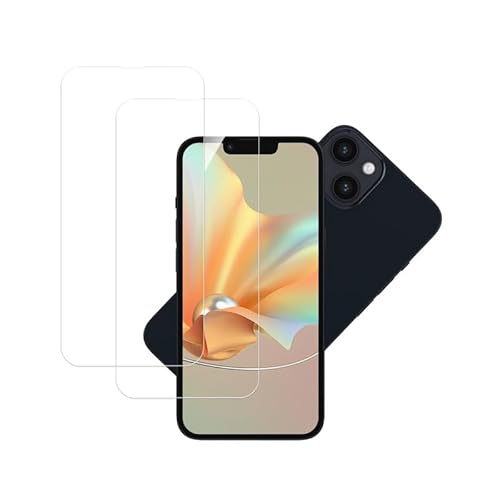 Banuyaw für iPhone 14 Panzerglas iPhone 14 Schutzfolie, 2 Stück Ultra HD Folie iPhone 14 Displayschutz, für 9H Härte iPhone 14 Schutzglas, [Blasenfreie][Kratzfest][Sensitive Touch] von Banuyaw