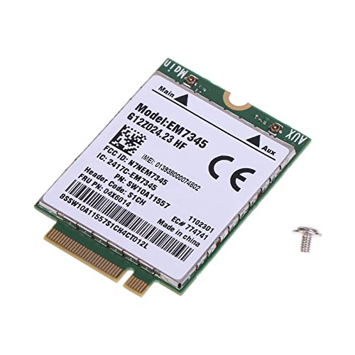 BaoFufc EM7345 WWAN Adapterkarte Modul für ThinkPad X240 T440 T440P X250 T450 LTE Wwan Card von BaoFufc