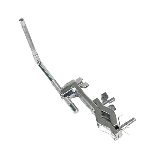 Baoblaze Cowbell Mount Drum Set Verlängerungsklemme Percussion Instrument Zubehör Metall Hardware Cowbell Clamp Cowbell Halter für Trommel von Baoblaze