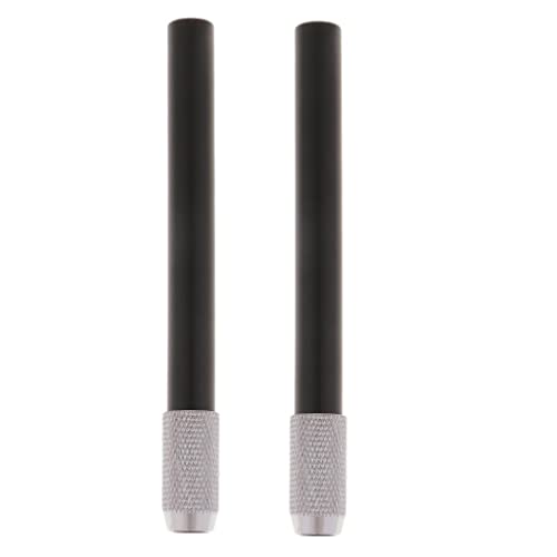 Baoblaze Metall Stiftverlängerer Bleistift Pencil Extender Halter Stiftverlängerung Bleistiftminen - 2 Stück von Baoblaze