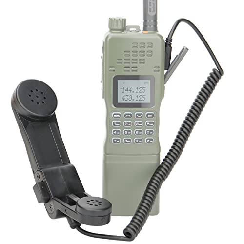 Baofeng Funkgerät in Militärqualität, 2-polig, K-Typ, Militär-Handlautsprecher, Mikrofon für BaoFeng AR-152 UV-5R UV-S9 Plus UV-82 UV-6R DM-5R Plus Kenwood Wouxun Qansheng Puxing HYT Zwei-Wege-Radios von Baofeng