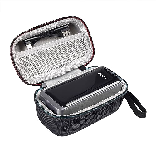 Baomaeyea Hülle für Anker Prime Power Bank 200W, EVA Hard Travel Case Kompatibel mit 200W Anker Prime Power Bank & Zubehör (Schwarz) von Baomaeyea