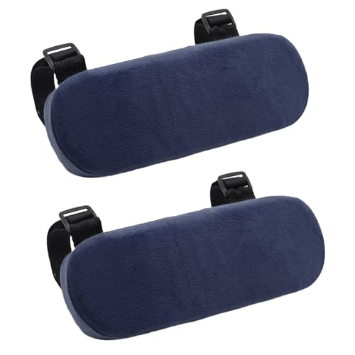 BaotyJie 2X Armlehnen Polster,Armlehnenschoner,Weiches,Rutschfestes Ergonomische Armlehnen Polster,Armlehnenbezug für Bürostuhl und Gaming Stuhl, Blau BaotyJie 2X Armlehnen Polster,Armlehnenschoner,Weiches,Rutschfestes Ergonomische Armlehnen Polster,Armlehnenbezug für Bürostuhl und Gaming Stuhl, Blau von BaotyJie