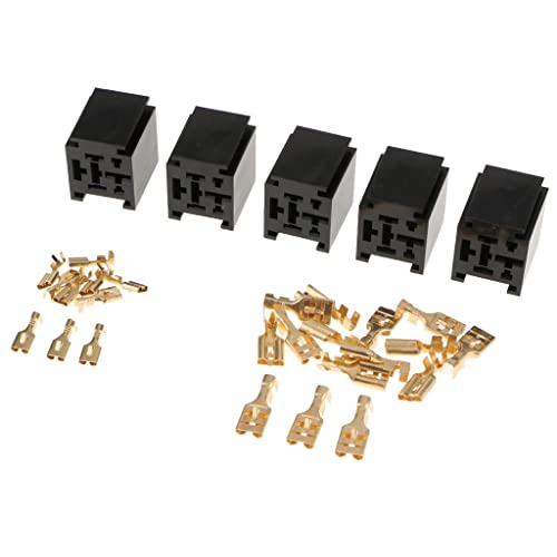 BaotyJie 5er Set 80A Relais für Auto Audio Und Klimaanlage BaotyJie 5er Set 80A Relais für Auto Audio Und Klimaanlage von BaotyJie