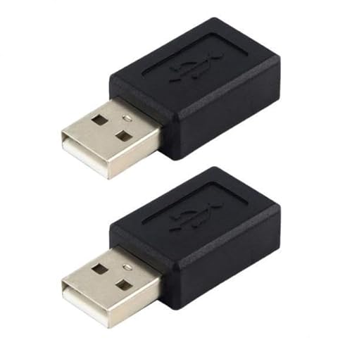 BaotyJie 5x2 Stücke USB 2,0 Stecker auf Micro USB Buchse Ladeadapter Datenkonverter Stecker von BaotyJie