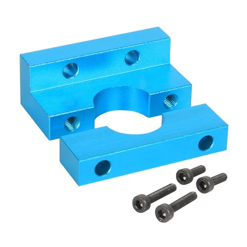 BaotyJie Hotend Fester Block 3D -Druckerzubehör -Wartungstool Sturdy Metal Extruderteile Fixes Block Hotend -Bracket für E3DV6, Blau BaotyJie Hotend Fester Block 3D -Druckerzubehör -Wartungstool Sturdy Metal Extruderteile Fixes Block Hotend -Bracket für E3DV6, Blau von BaotyJie