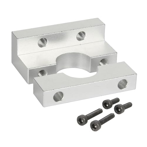 BaotyJie Hotend Fester Block 3D -Druckerzubehör -Wartungstool Sturdy Metal Extruderteile Fixes Block Hotend -Bracket für E3DV6, Silber BaotyJie Hotend Fester Block 3D -Druckerzubehör -Wartungstool Sturdy Metal Extruderteile Fixes Block Hotend -Bracket für E3DV6, Silber von BaotyJie