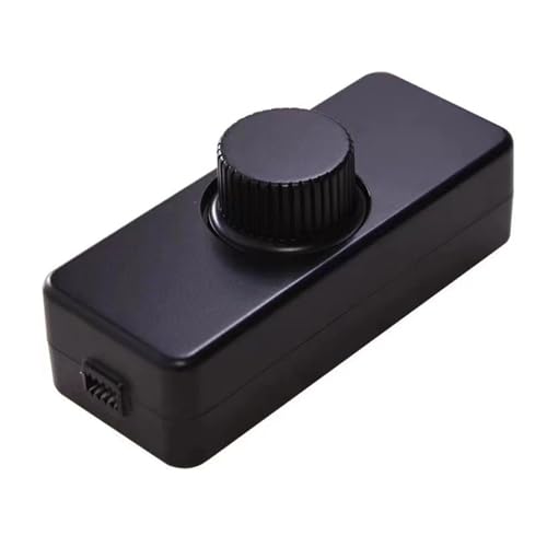 BaotyJie LED Dimmersteuerung 220 V für Innenraumbeleuchtung im Fahrzeug, Schwarz von BaotyJie