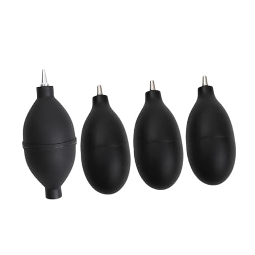 BaotyJie Luftstaubgebläsekugel Pumpenreiniger mit Metalldüse Staubentfernung Reinigungswerkzeuge Luftblastergebläse für Tastaturtelefon, Schwarz von BaotyJie