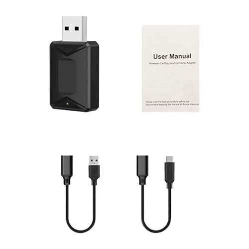BaotyJie Mini-Auto-Schnurlosadapter, Autoadapter, vielseitig, leicht, professionell, tragbar, praktisch, einfach einzurichten, Box BaotyJie Mini-Auto-Schnurlosadapter, Autoadapter, vielseitig, leicht, professionell, tragbar, praktisch, einfach einzurichten, Box von BaotyJie