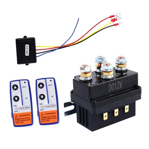 BaotyJie Relais für Winden 12V 250A für Fahrzeuge Und Boote von BaotyJie