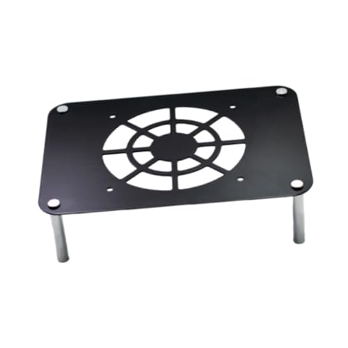 BaotyJie Router-Kühlbasis TV-Box-Halterung Multifunktions-Tragbare Set-Top-Box-Halterung Router-Kühlregal für Schlafzimmer in Wohnungen, Schwarz BaotyJie Router-Kühlbasis TV-Box-Halterung Multifunktions-Tragbare Set-Top-Box-Halterung Router-Kühlregal für Schlafzimmer in Wohnungen, Schwarz von BaotyJie