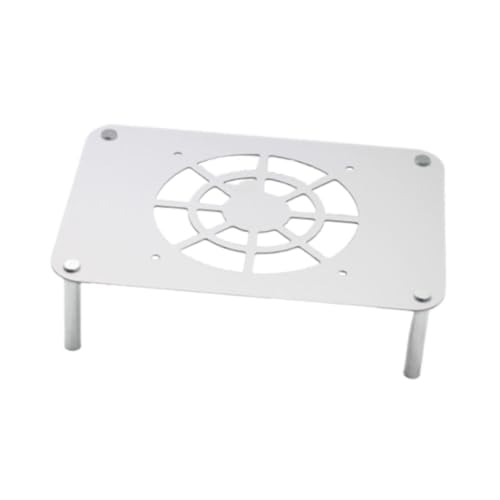 BaotyJie Router-Kühlbasis TV-Box-Halterung Multifunktions-Tragbare Set-Top-Box-Halterung Router-Kühlregal für Schlafzimmer in Wohnungen, Silber BaotyJie Router-Kühlbasis TV-Box-Halterung Multifunktions-Tragbare Set-Top-Box-Halterung Router-Kühlregal für Schlafzimmer in Wohnungen, Silber von BaotyJie