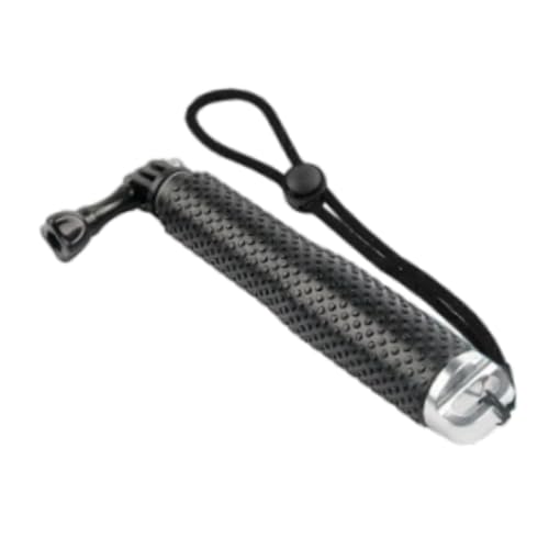 BaotyJie Selfie -Stick Handheld ausziehbarer Pole Kompaktkamera Selfie Stick Unterwassergriff Grip Monopod für Skiwanderabenteuer, Silber von BaotyJie
