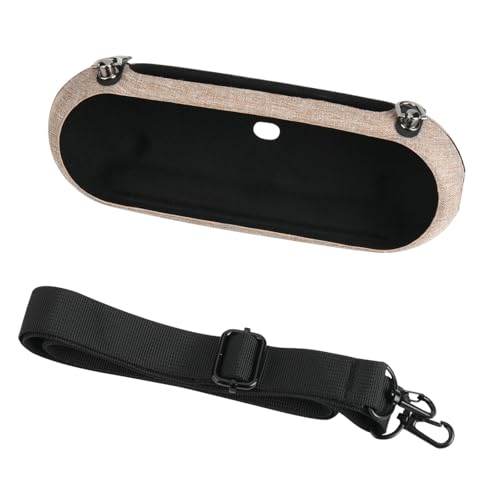 BaotyJie Tragbarer Lautsprecher Reisehaltertasche Schockdicht Eva Material Mehrzweckspeicher mit Schultergurt, Golden BaotyJie Tragbarer Lautsprecher Reisehaltertasche Schockdicht Eva Material Mehrzweckspeicher mit Schultergurt, Golden von BaotyJie