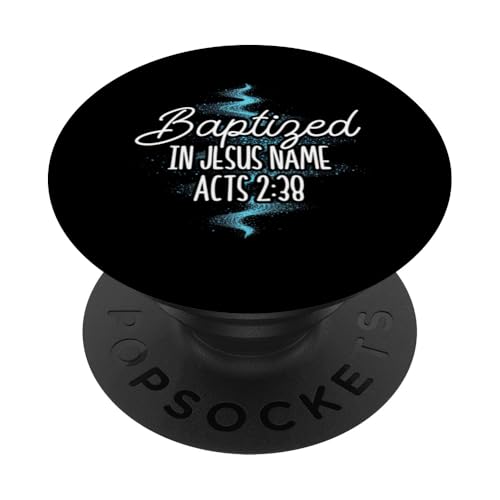 Baptized In Jesus Name Acts 2:38 Taufe Christian Religious PopSockets Klebender PopGrip Baptized In Jesus Name Acts 2:38 Taufe Christian Religious PopSockets Klebender PopGrip von Baptism Priests Pastors Worship Prayer Bible Nuns