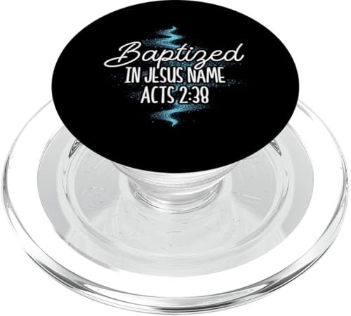 Baptized In Jesus Name Acts 2:38 Taufe Christian Religious PopSockets PopGrip für MagSafe Baptized In Jesus Name Acts 2:38 Taufe Christian Religious PopSockets PopGrip für MagSafe von Baptism Priests Pastors Worship Prayer Bible Nuns