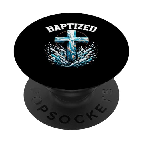 Christus Taufe Christus Christlich Jesus Gott Religiös PopSockets Klebender PopGrip Christus Taufe Christus Christlich Jesus Gott Religiös PopSockets Klebender PopGrip von Baptism Priests Pastors Worship Prayer Bible Nuns