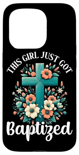 Dieses Mädchen wurde gerade getauft, Jesus Christian Hülle für iPhone 15 Pro Dieses Mädchen wurde gerade getauft, Jesus Christian Hülle für iPhone 15 Pro von Baptism Priests Pastors Worship Prayer Bible Nuns