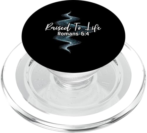 Getauft, zum Leben erweckt Christus Taufe Christlicher Jesus PopSockets PopGrip für MagSafe von Baptism Priests Pastors Worship Prayer Bible Nuns