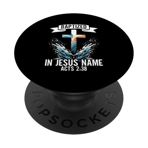 Getauft in Jesus Name Christus Taufe Christus Jesus Gott PopSockets Klebender PopGrip Getauft in Jesus Name Christus Taufe Christus Jesus Gott PopSockets Klebender PopGrip von Baptism Priests Pastors Worship Prayer Bible Nuns