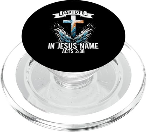 Getauft in Jesus Name Christus Taufe Christus Jesus Gott PopSockets PopGrip für MagSafe Getauft in Jesus Name Christus Taufe Christus Jesus Gott PopSockets PopGrip für MagSafe von Baptism Priests Pastors Worship Prayer Bible Nuns
