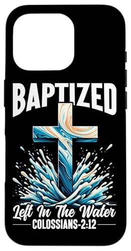 Getauft links im Wasser Christus Taufe Christlicher Jesus Hülle für iPhone 16 Pro Getauft links im Wasser Christus Taufe Christlicher Jesus Hülle für iPhone 16 Pro von Baptism Priests Pastors Worship Prayer Bible Nuns