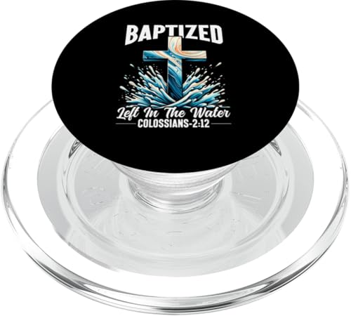 Getauft links im Wasser Christus Taufe Christlicher Jesus PopSockets PopGrip für MagSafe Getauft links im Wasser Christus Taufe Christlicher Jesus PopSockets PopGrip für MagSafe von Baptism Priests Pastors Worship Prayer Bible Nuns