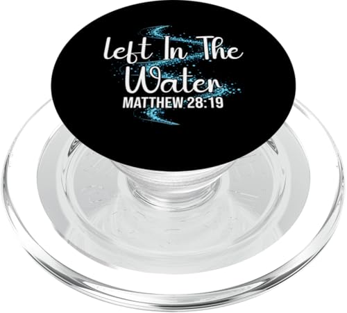 Getauft links im Wasser Christus Taufe Christlicher Jesus PopSockets PopGrip für MagSafe Getauft links im Wasser Christus Taufe Christlicher Jesus PopSockets PopGrip für MagSafe von Baptism Priests Pastors Worship Prayer Bible Nuns