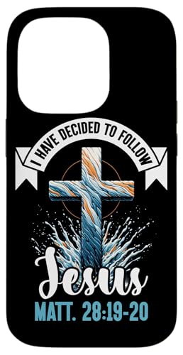Ich habe beschlossen, Jesus zu folgen, getauft, christlich Hülle für iPhone 14 Pro Ich habe beschlossen, Jesus zu folgen, getauft, christlich Hülle für iPhone 14 Pro von Baptism Priests Pastors Worship Prayer Bible Nuns