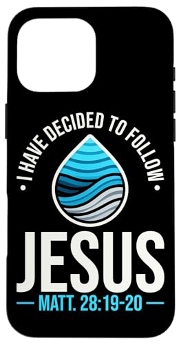 Ich habe beschlossen, Jesus zu folgen, getauft, christlich Hülle für iPhone 16 Pro Max Ich habe beschlossen, Jesus zu folgen, getauft, christlich Hülle für iPhone 16 Pro Max von Baptism Priests Pastors Worship Prayer Bible Nuns